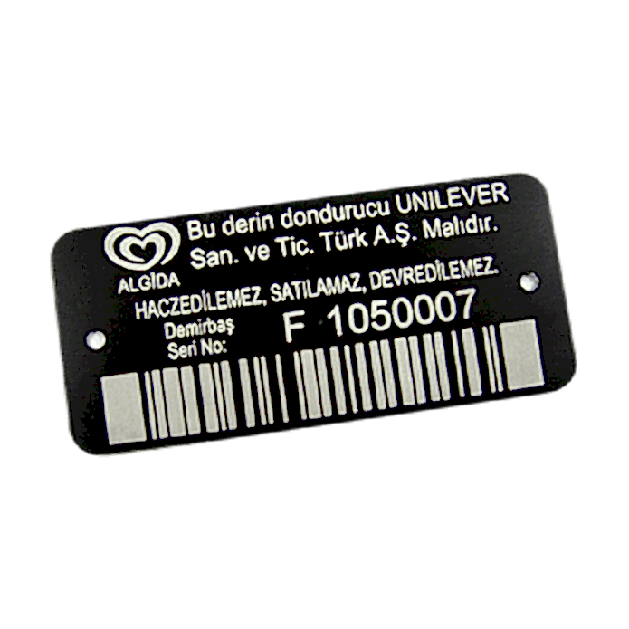 label marking 01