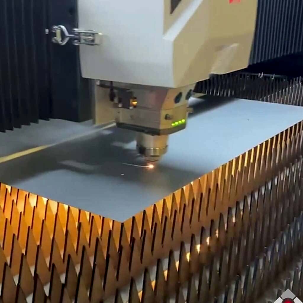 laser video cover blankingline