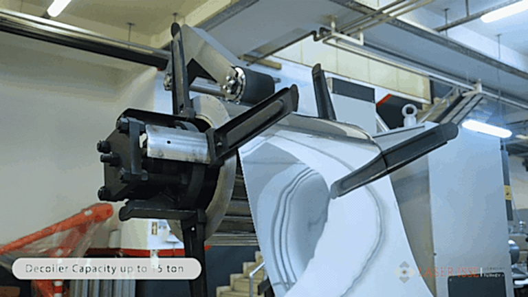 Fully Automated Chimney & Boiler Laser Welding Line